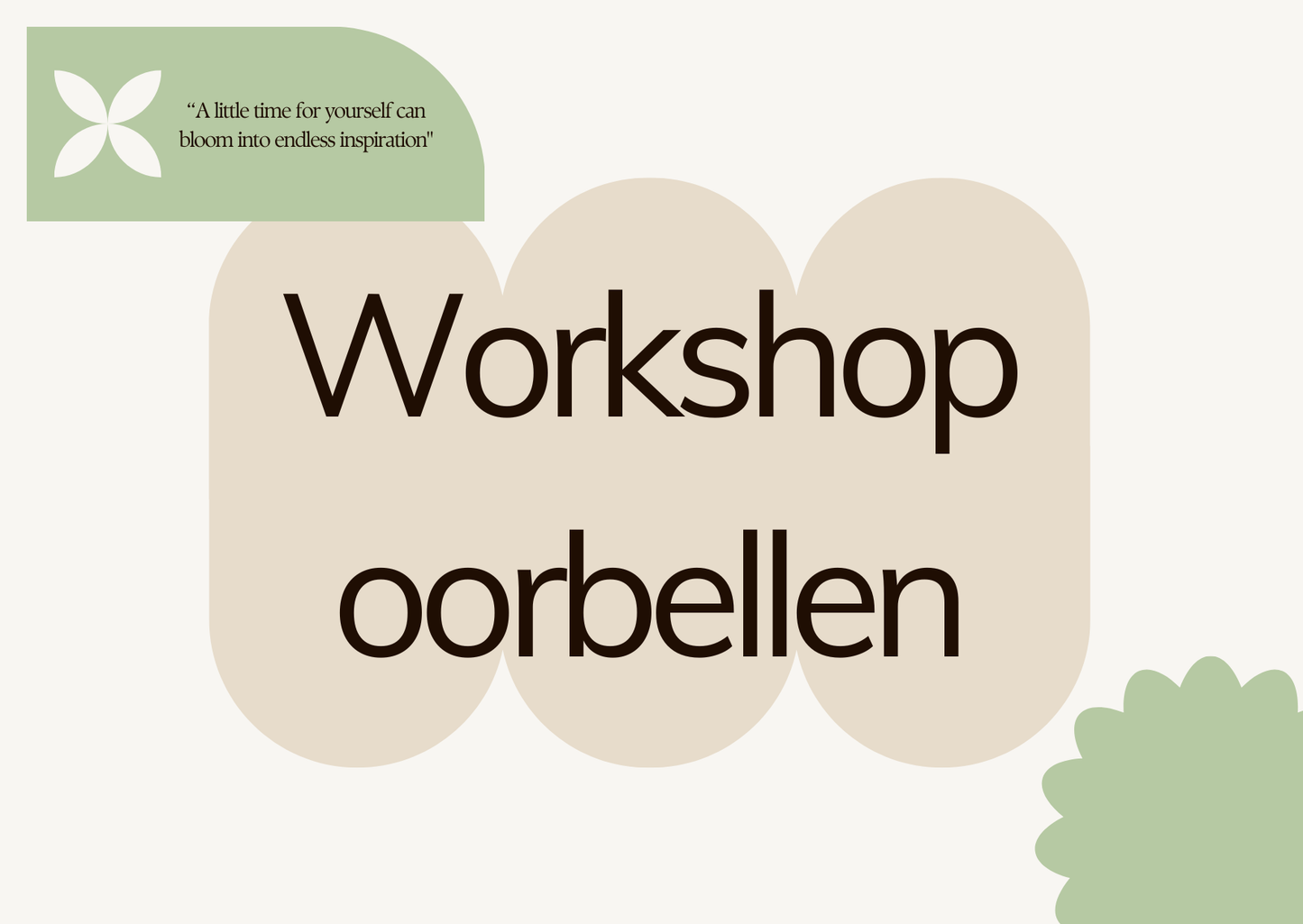 Workshop - Oorbellen in polymeerklei basis - vrijdag 3 juli