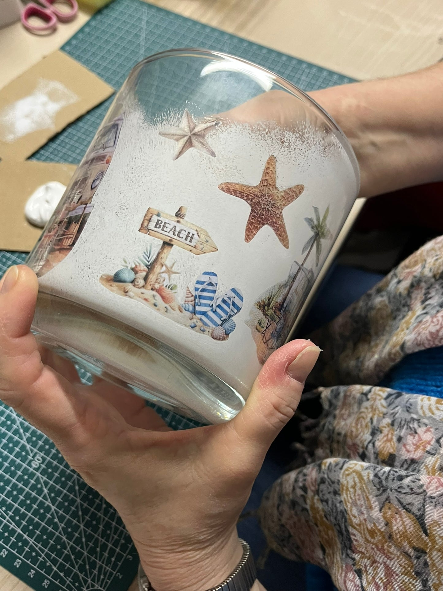 Workshop - Reverse decoupage - donderdag 28 mei